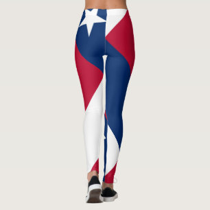 Texas-Flagge Leggings