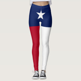 Texas-Flagge Leggings
