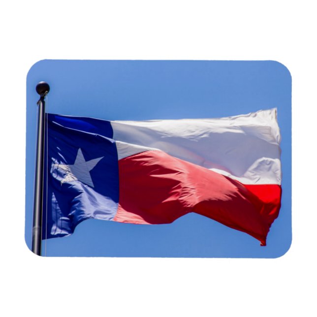 Texas-Flagge Magnet (Horizontal)