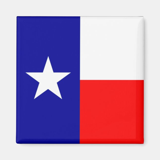 Texas-Flagge Magnet (Vorne)