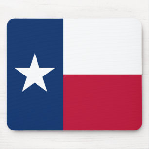 Texas-Flagge Mousepad