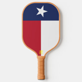 Texas-Flagge Pickleball Schläger