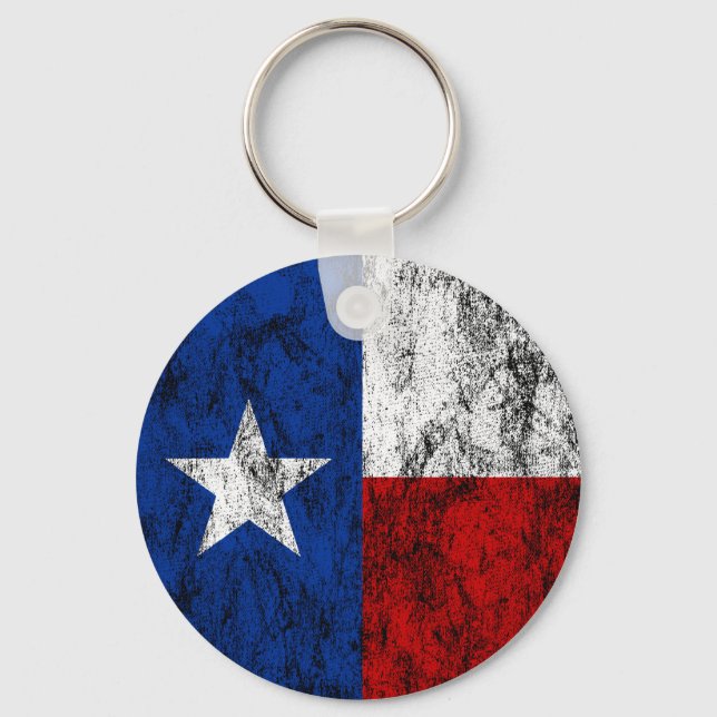 texas-Flagge Schlüsselanhänger (Vorderseite)