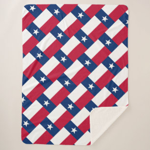 Texas-Flagge Sherpadecke