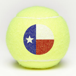Texas-Flagge Tennisbälle