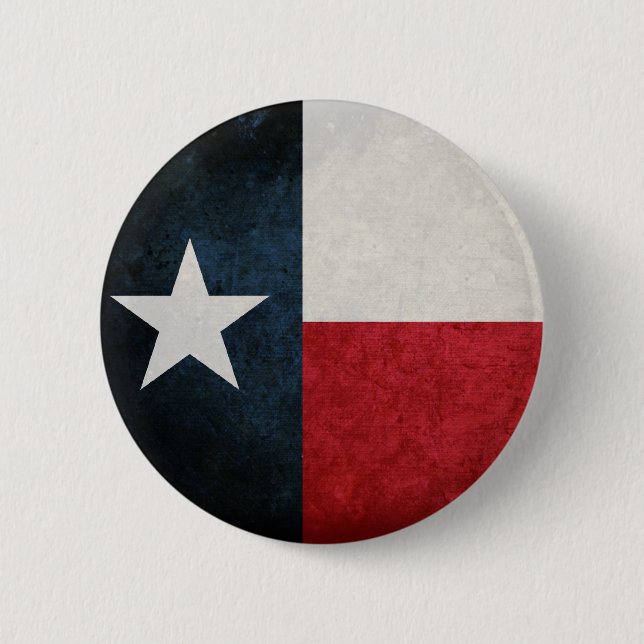 Texas-Flagge; Texan; Button (Vorderseite)