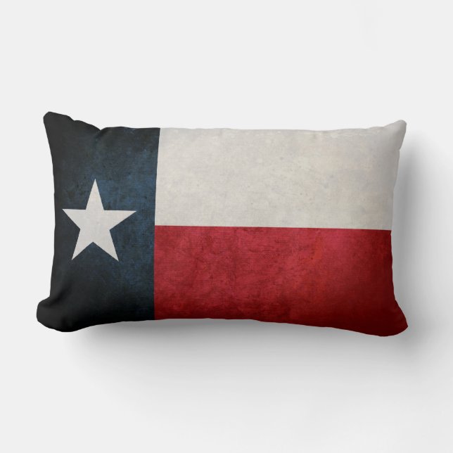 Texas-Flagge; Texan; Lendenkissen (Vorderseite)