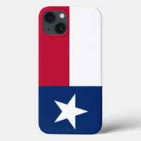 Texas-Flagge (vertikal)