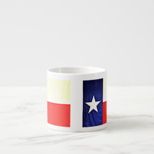 Texas-Flaggeespresso-Tasse Espressotasse
