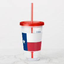 Texas-Flaggen-Acrylglas