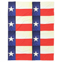 Texas-Flaggen-Fleece-Decke