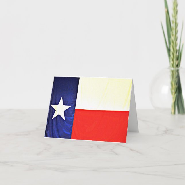 Texas-Flaggen-Mitteilungskarten Karte (Vorderseite)