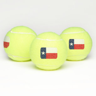 TEXAS-FLAGGEN-TENNISBÄLLE TENNISBÄLLE