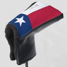 Texas-Flaggengolf-Putterabdeckung mit