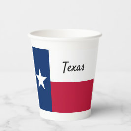 Texas Flags Paper Cup Pappbecher