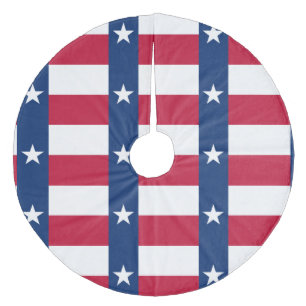 Texas Fleece Weihnachtsbaumdecke