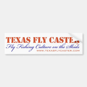 Texas Fly Caster Bummer Aufkleber Autoaufkleber