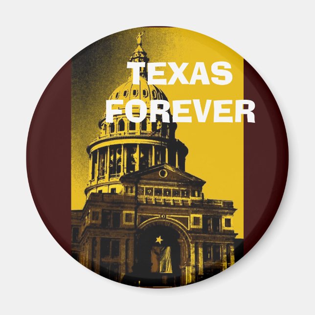 TEXAS FOREVER MAGNET (Vorne)