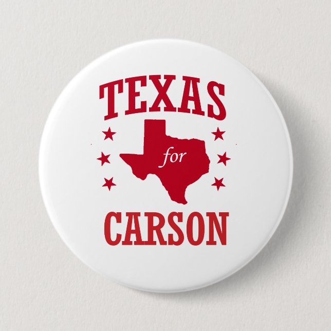 TEXAS FÜR CARSON BUTTON (Vorderseite)