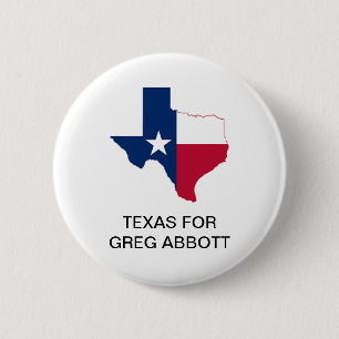 TEXAS für GREG ABBOTT GOVERNOR-Button Button