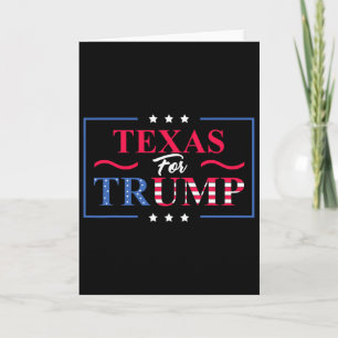 Texas für Trump - Pro-Trump-Stimme Republikaner  Karte