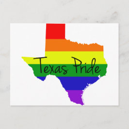 Texas Gay Pride Postkarte