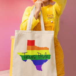 Texas Gay Pride Rainbow Tragetasche