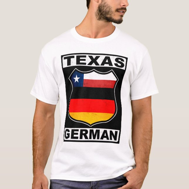 Texas German American T-Shirt (Vorderseite)