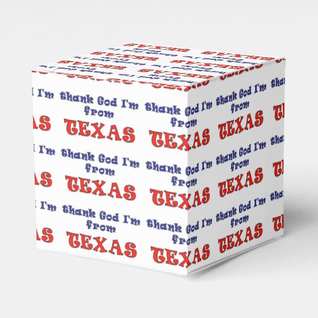TEXAS GESCHENKSCHACHTEL (Vorderseite)