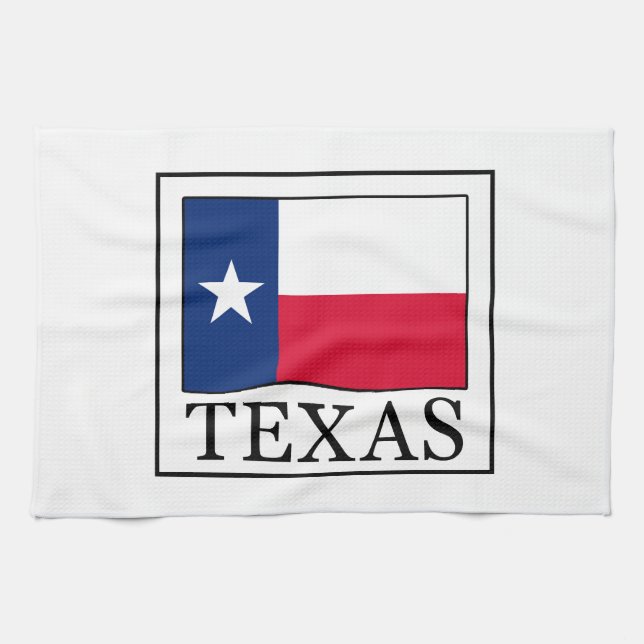 Texas Geschirrtuch (Horizontal)