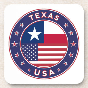 Texas Getränkeuntersetzer