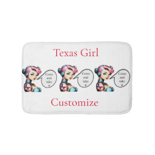 Texas Girl Thunder_Cove Badematte