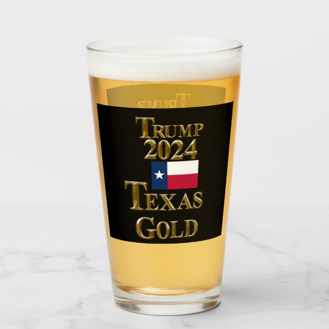 TEXAS GOLD GLAS (Vorne (Gefüllt))