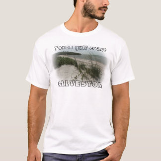 Texas-Golfküsten-T-Shirt GALVESTON INSEL T-Shirt
