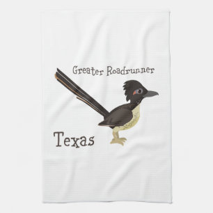 Texas Greater Roadrunner Handtuch