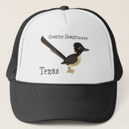 Texas Greater Roadrunner Truckerkappe