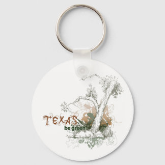 Texas Green Tree Schlüsselanhänger