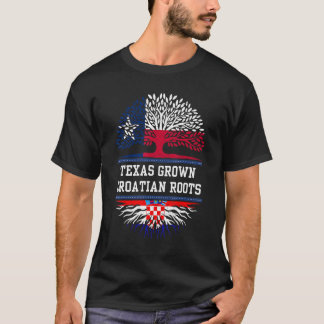 Texas Grown with Kroots Croatia T-Shirt
