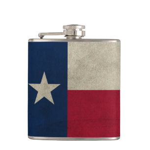Texas Grunge - Lone Star Flag Flachmann