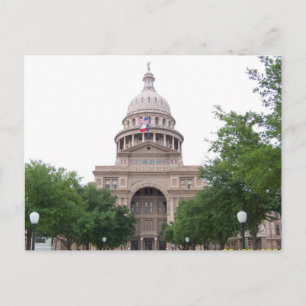 Texas-Hauptstadt Postkarte