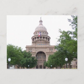 Texas-Hauptstadt Postkarte