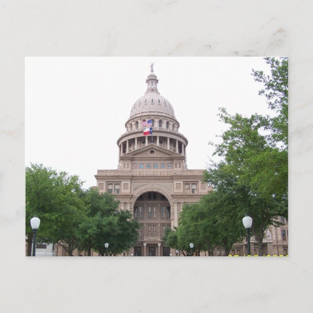 Texas-Hauptstadt Postkarte (Vorderseite)