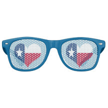 Texas Heart Shaped Flag