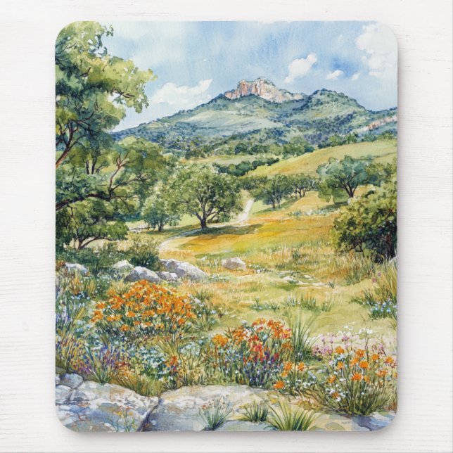 Texas Hill Country Mousepad (Vorne)