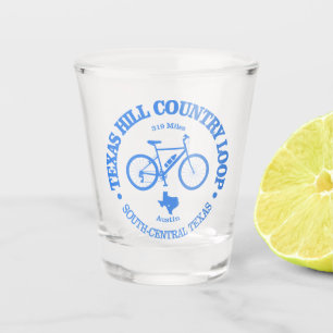 Texas Hill Country (Radfahren) Schnapsglas