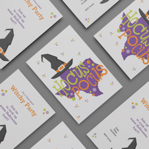 Texas Hocus Pocus Halloween Einladung