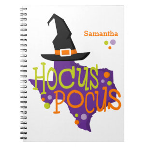 Texas Hocus Pocus Halloween Notizblock