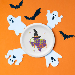 Texas Hocus Pocus Halloween Pappteller