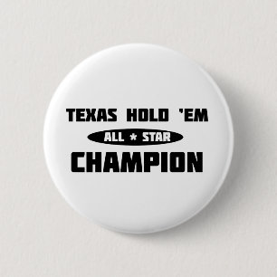 Texas Hold'em Champion Button
