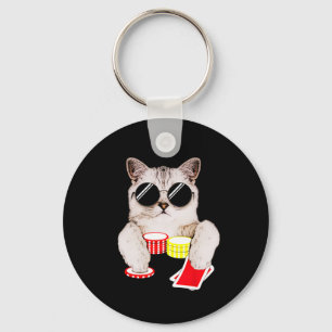 Texas Holdem Poker Cat Schlüsselanhänger